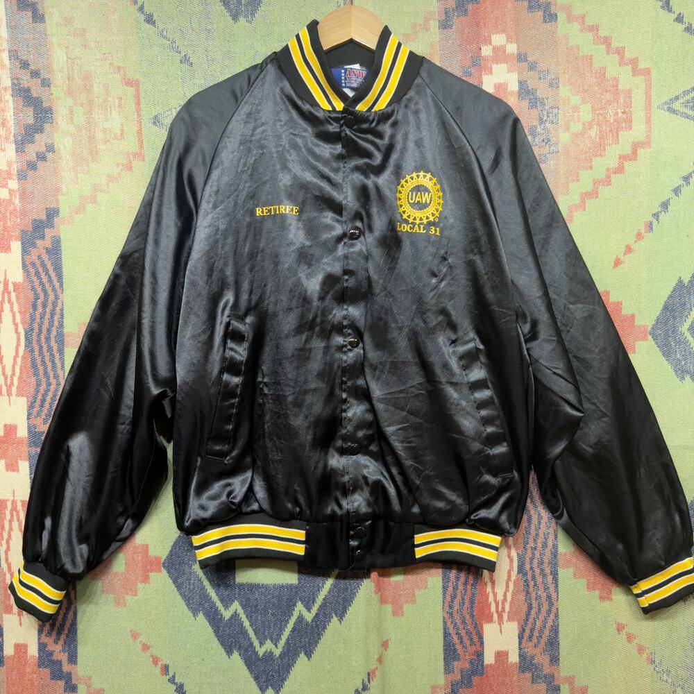 UAW Kansas City Vintage Union Jacket Medium 90s